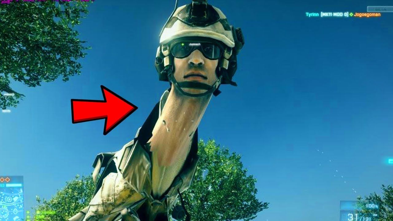 Meme_0009_Battlefield 3 Worm Glitch