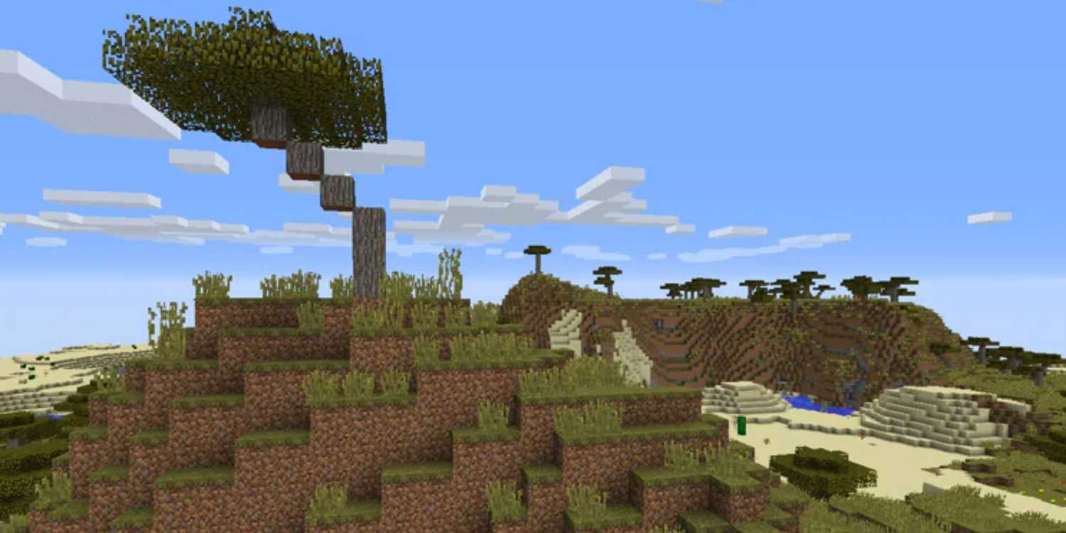 Minecraft Tree Update Smaller Minecraft Updates Could Be a Blessing in Disguise for Old Biomes