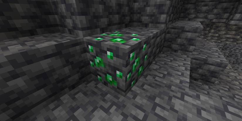 Minecraft Emerald Ore