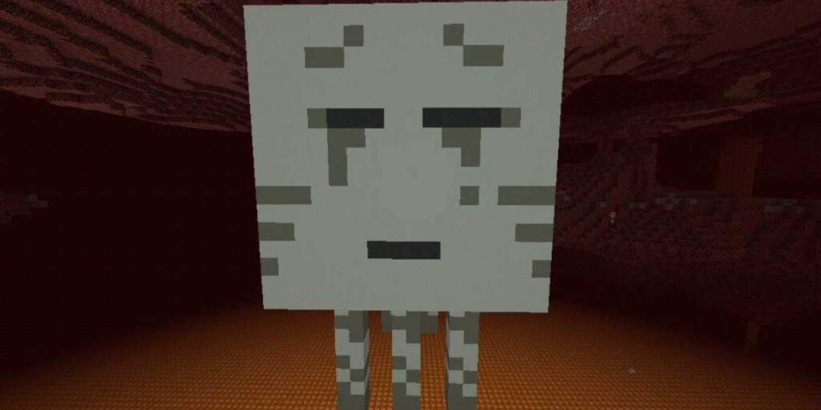 Minecraft Ghast In The Nether