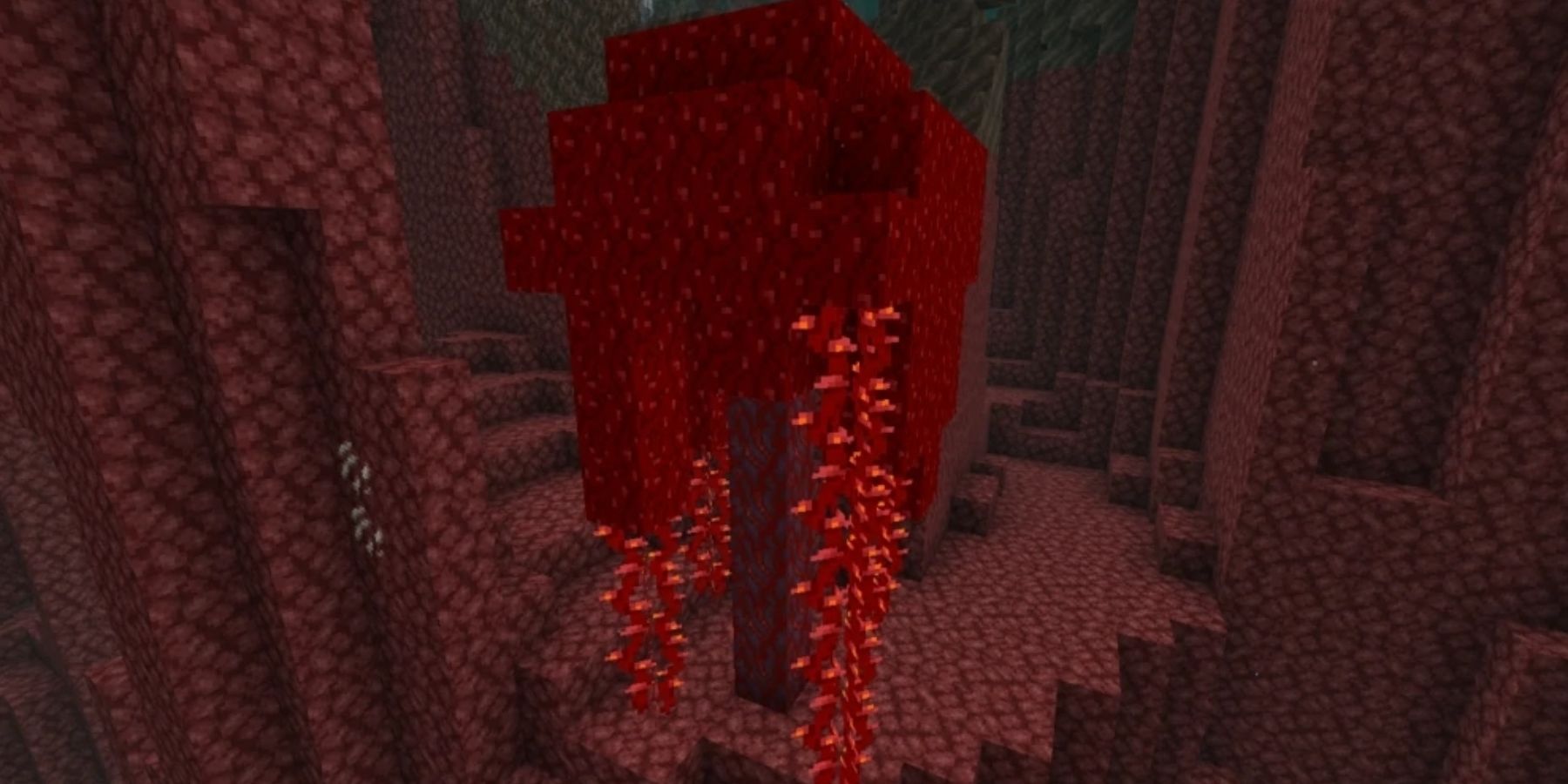Minecraft Huge Crimson Fungus