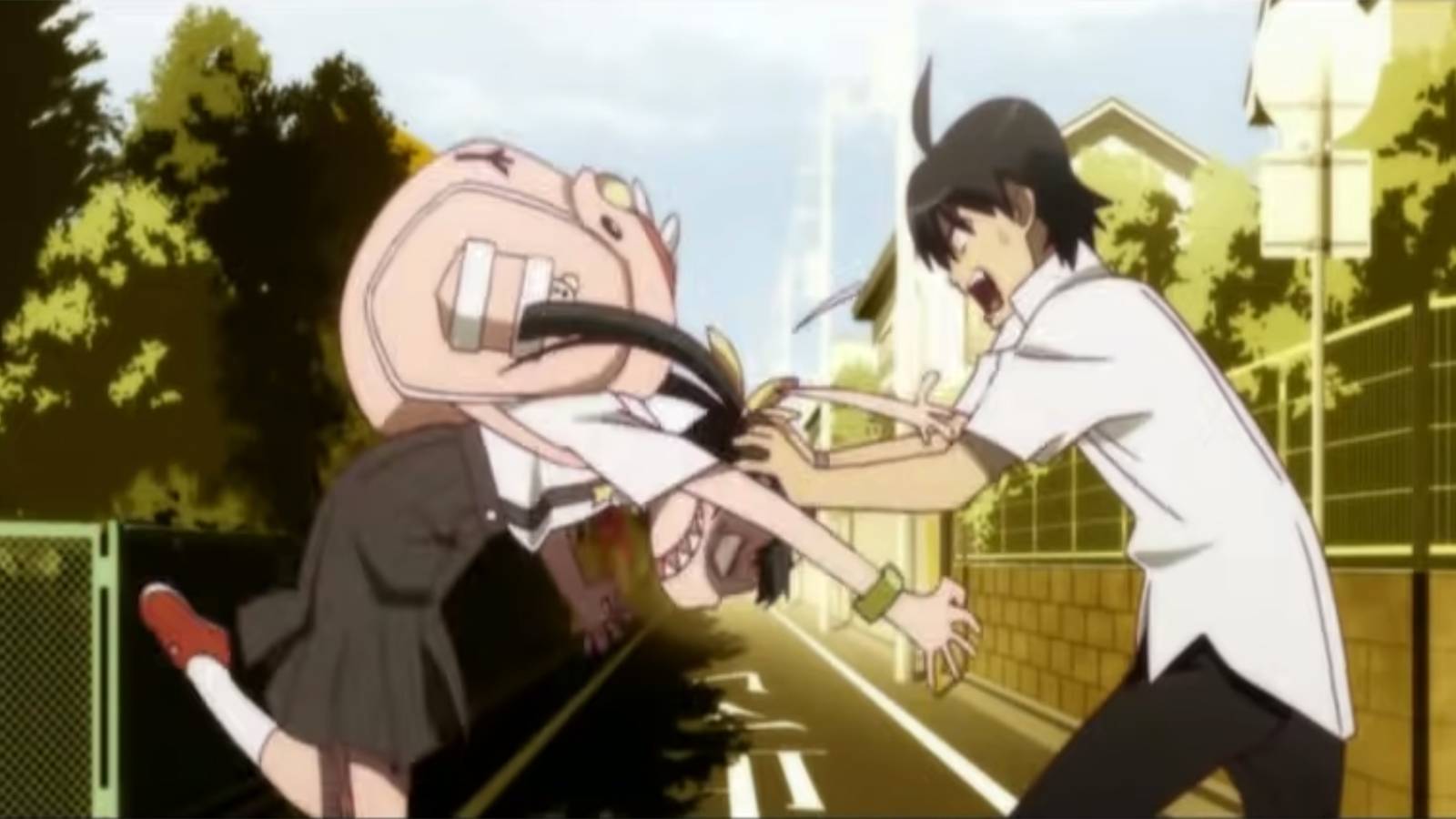 Monogatari Funny Moment
