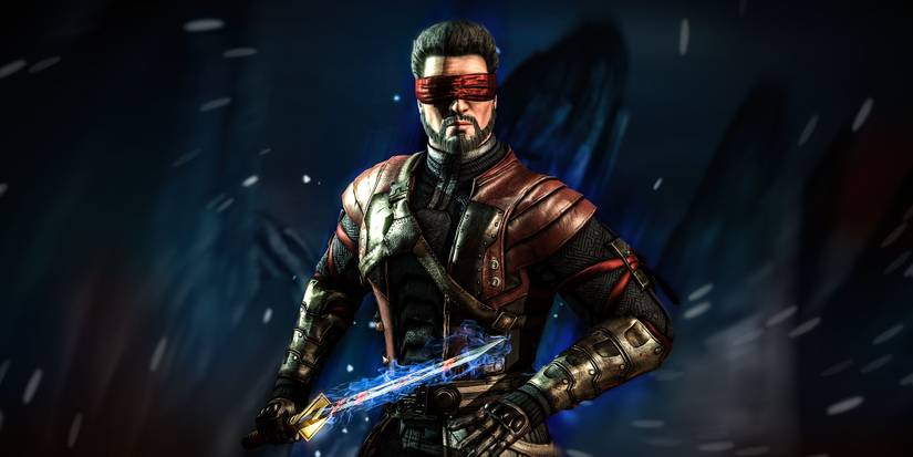 Mortal Kombat - Kenshi Wallpaper Showing Kenshi In High Res Standing In The Snow