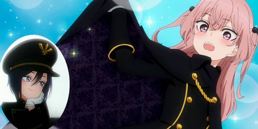 My Dress-Up Darling Cosplay Sajuna Inui aka Juju as Black Lily aka Shion Nikado of Flower Princess Blaze!!