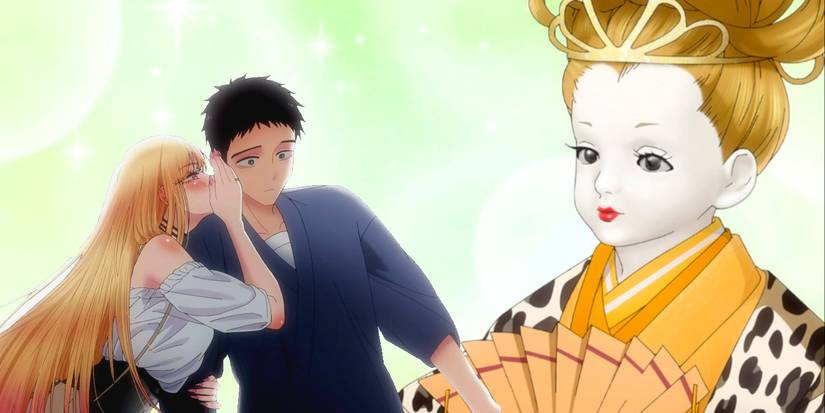 My Dress Up Darling Cultural Crossover Wakana Gojo and Marin Kitagawa with modern Hina Doll