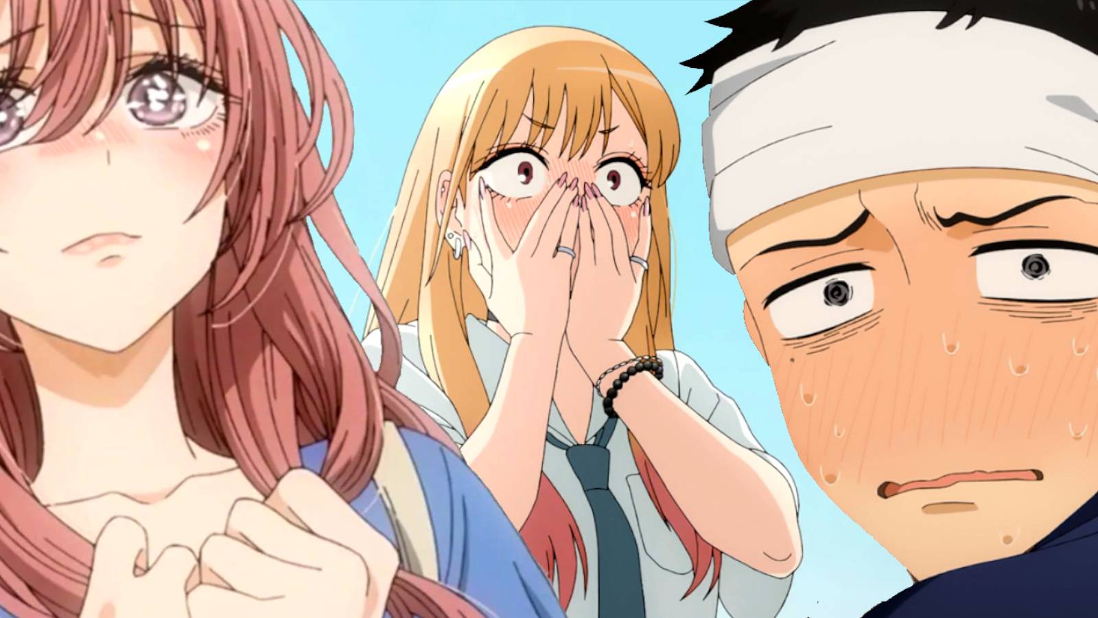 My Dress Up Darling Social Anxiety Shinju Inui, Marin Kitagawa and Wakana Gojo