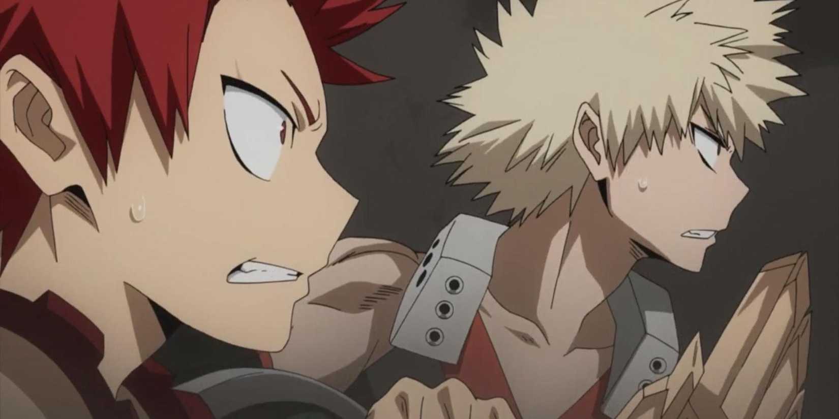 Bakugo and Kirishima in My-Hero-Academia-1
