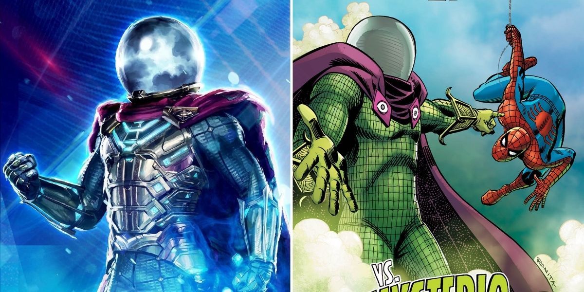 Mysterio MCU против дизайна комиксов