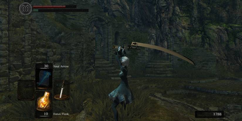 Nier Automata 2B Model Replacement (Dark Souls)