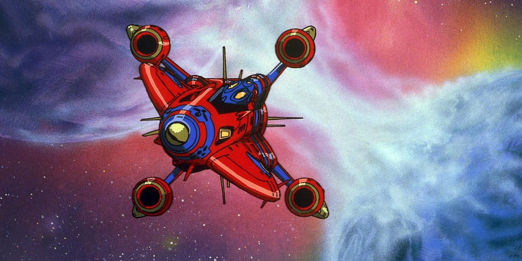 The Outlaw Star spaceship in Outlaw-Star