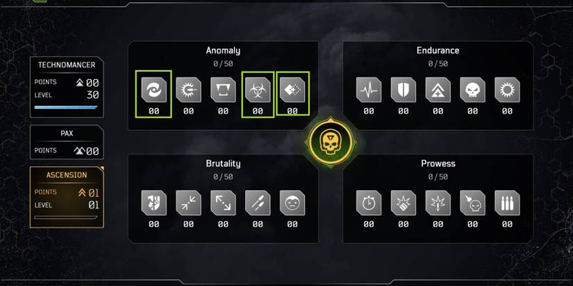Outriders Best Ascension Points For A Demolisher Technomancer