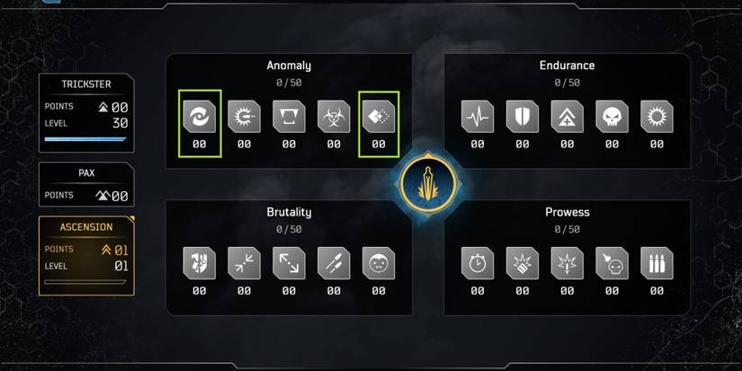 Outriders Best Ascension Points For A Harbinger Trickster