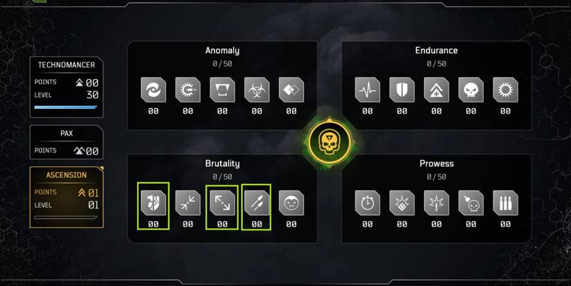 Outriders Best Ascension Points For A Pestilence Technomancer