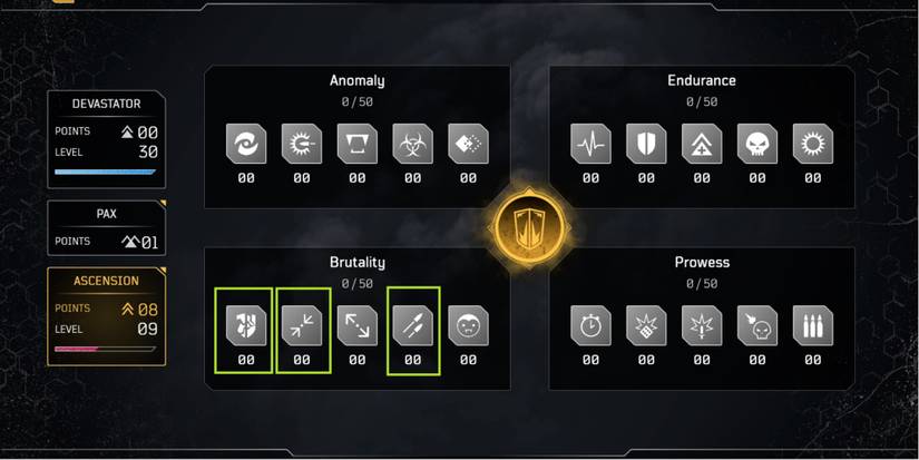 Outriders Best Ascension Points For A Vanquisher Devastator