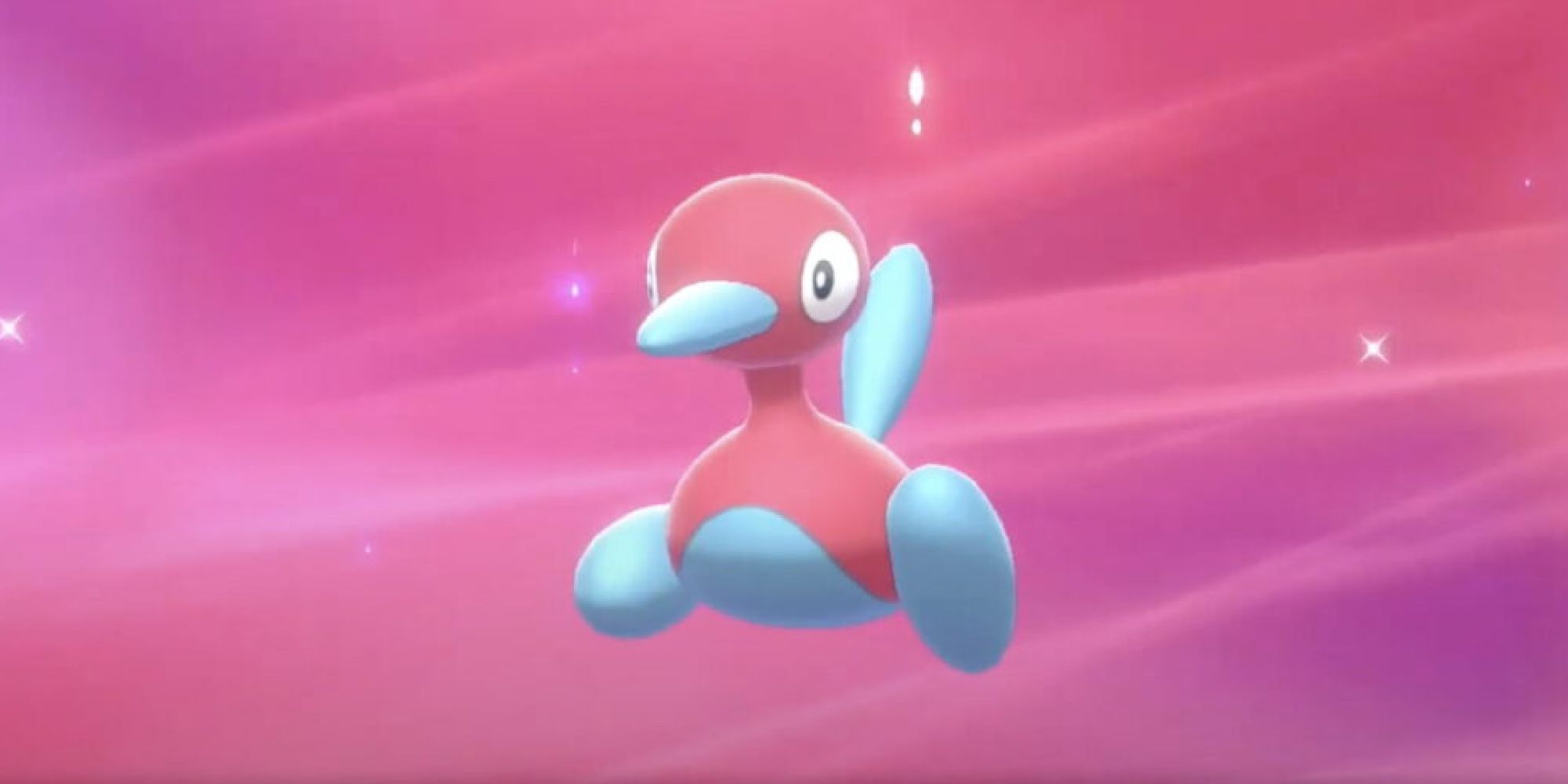 Porygon2 just after evolving in Pokemon Sword & Shield