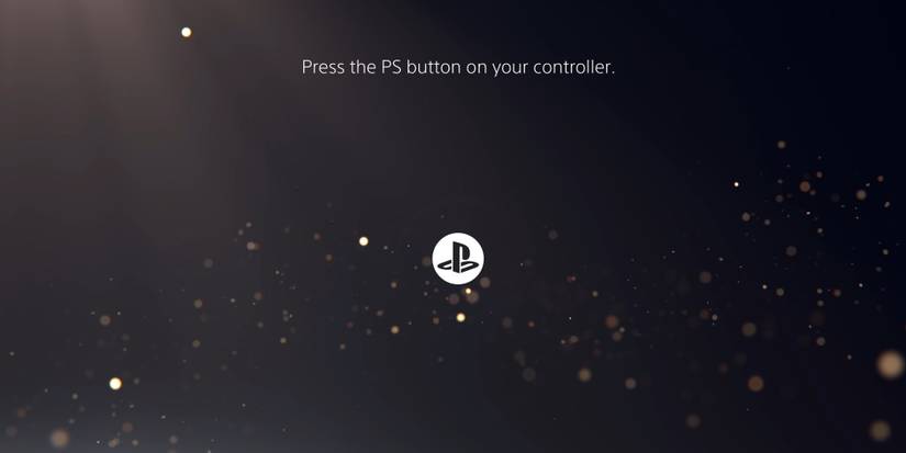 PS5 Login Screen 