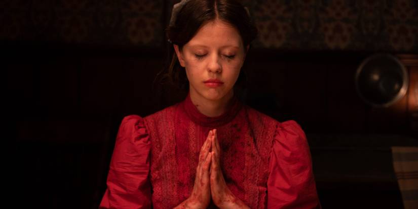 Mia Goth in the X prequel Pearl