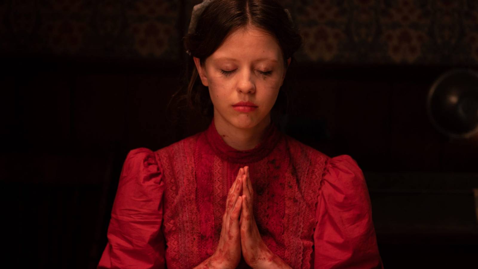 Mia Goth in the X prequel Pearl