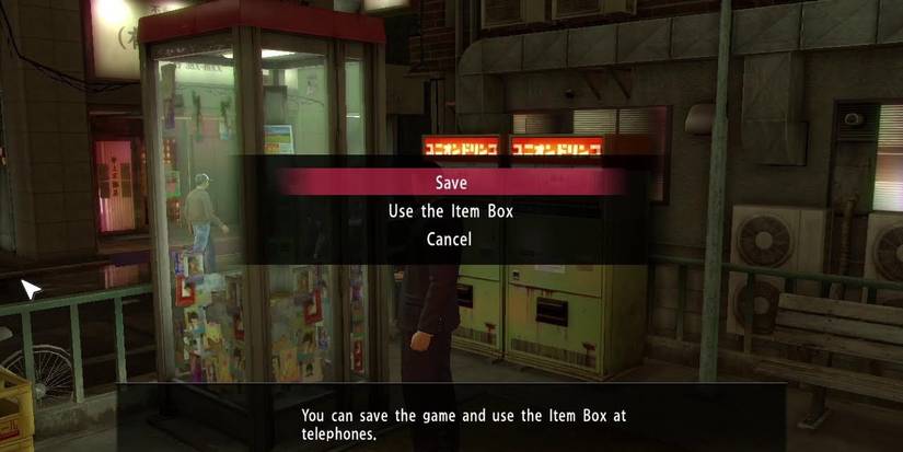A Phone Booth in Yakuza 0