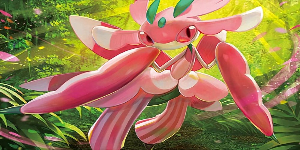 Lurantis as it appears in the Pokemon Trading Card Game