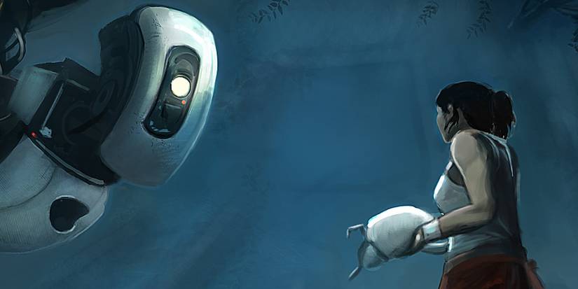 Portal Chell GLaDOS