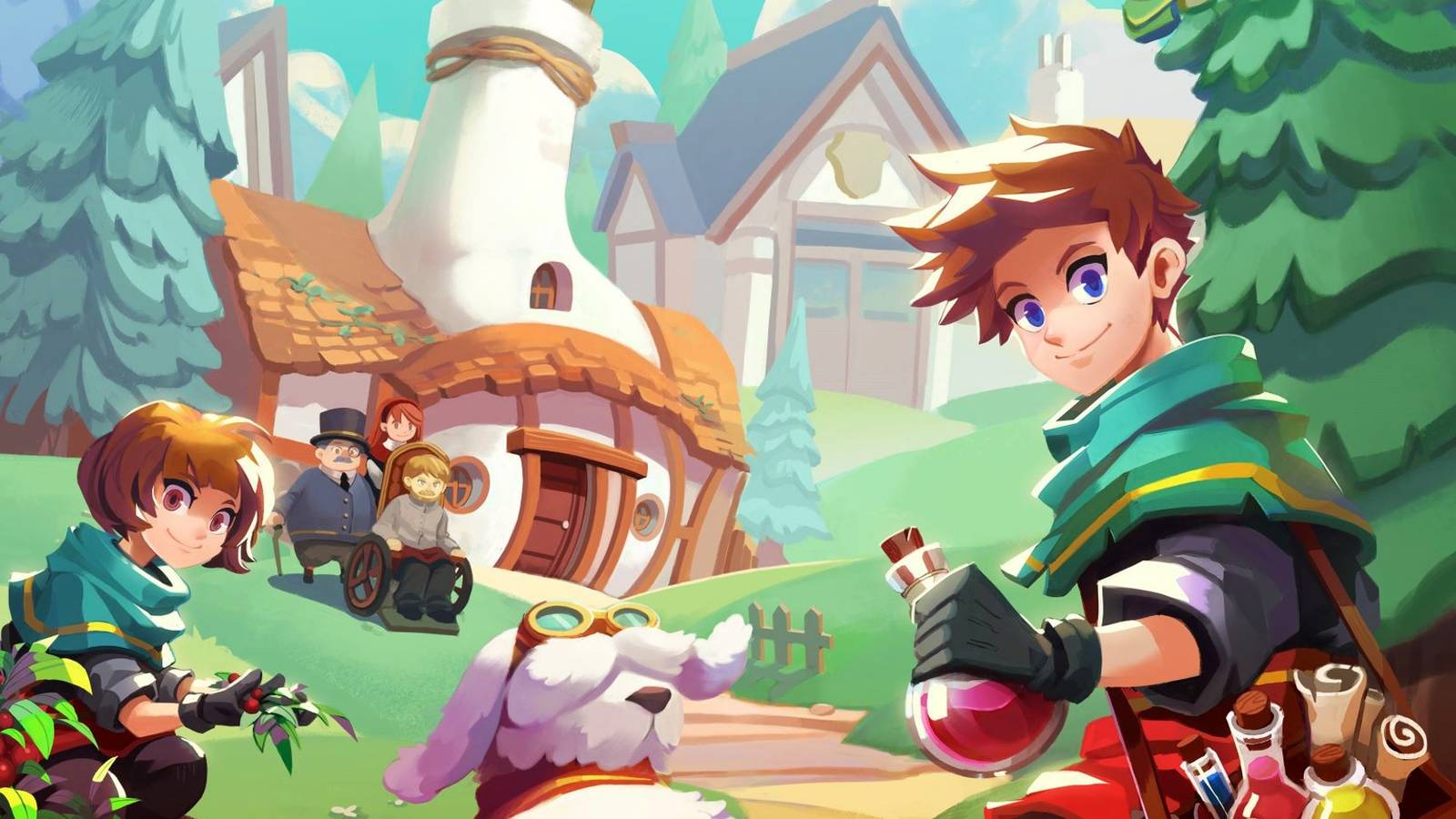 Potion Permit Cover Photo indie sim game