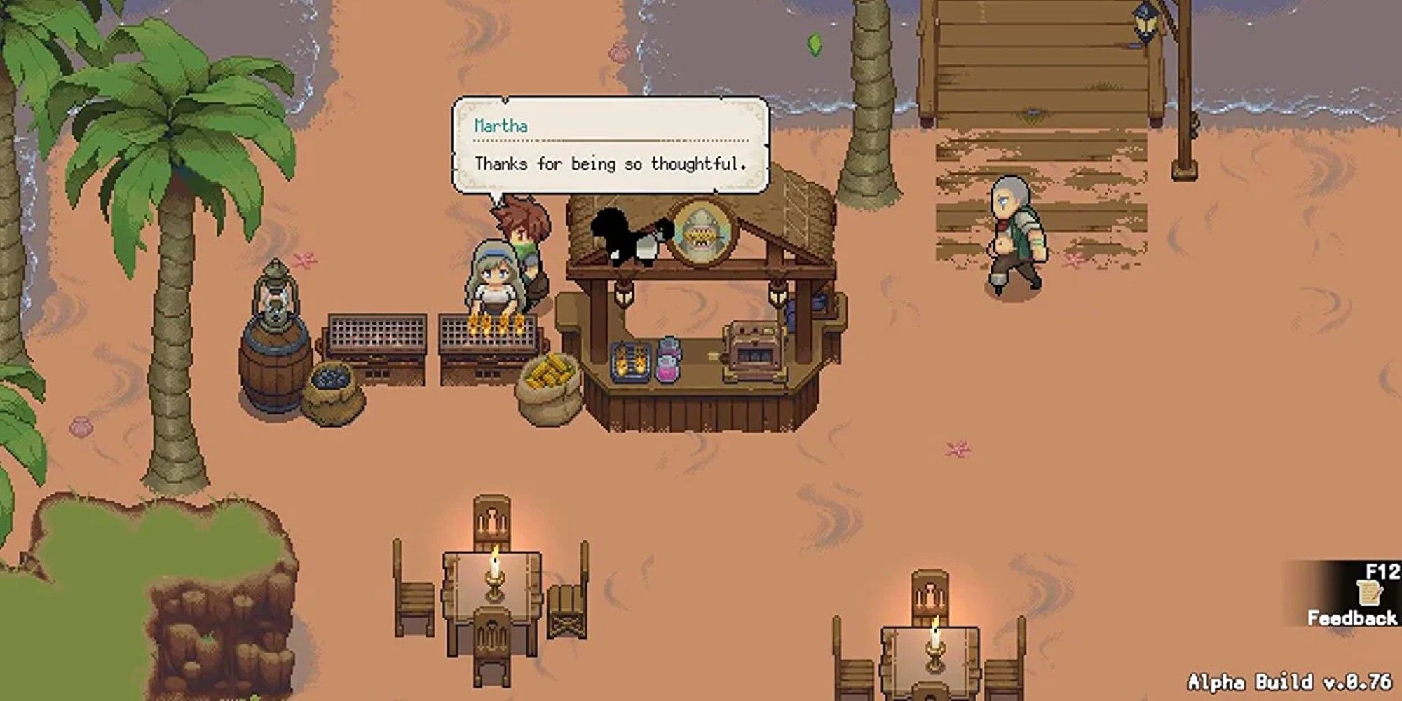 Potion Permit Townsfolk interactions villagers