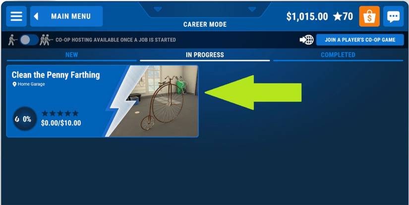 PowerWash Simulator Choosing To Wash The Bicycle