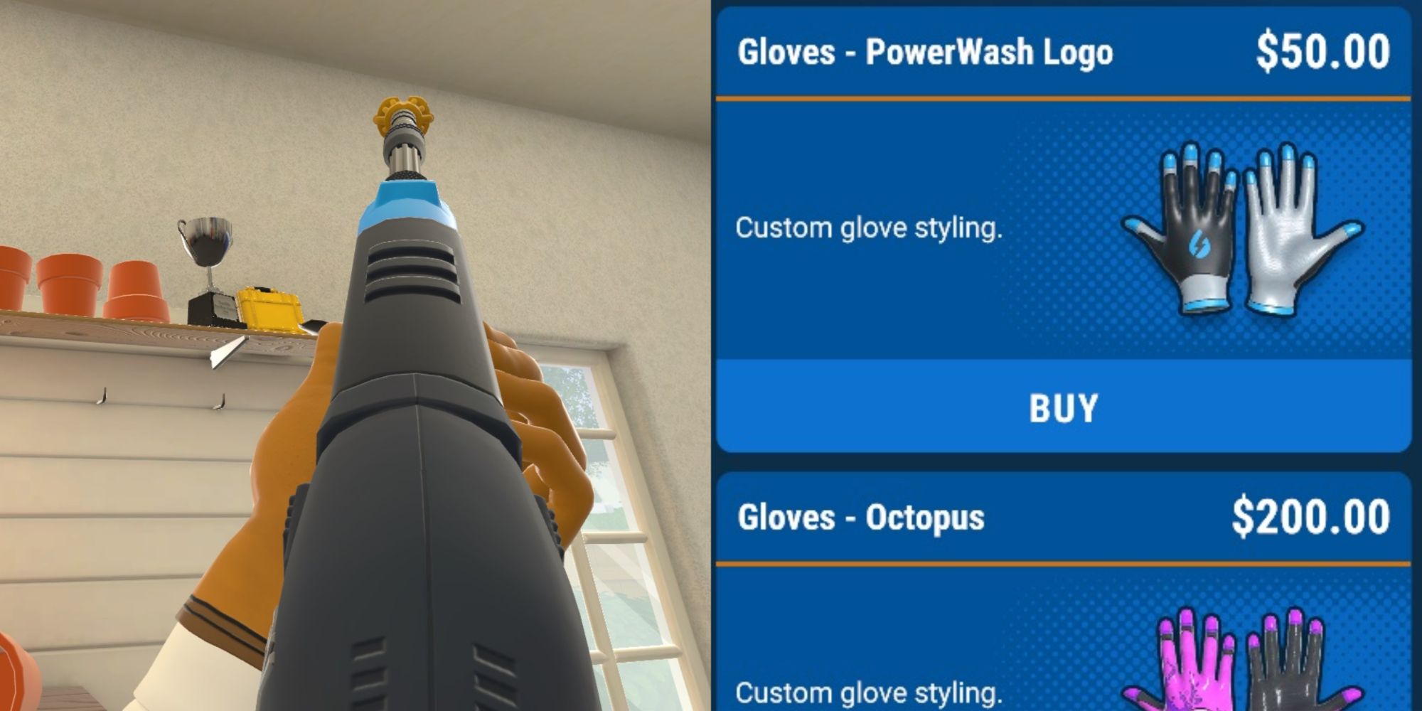 PowerWash Simulator: How to change power washer