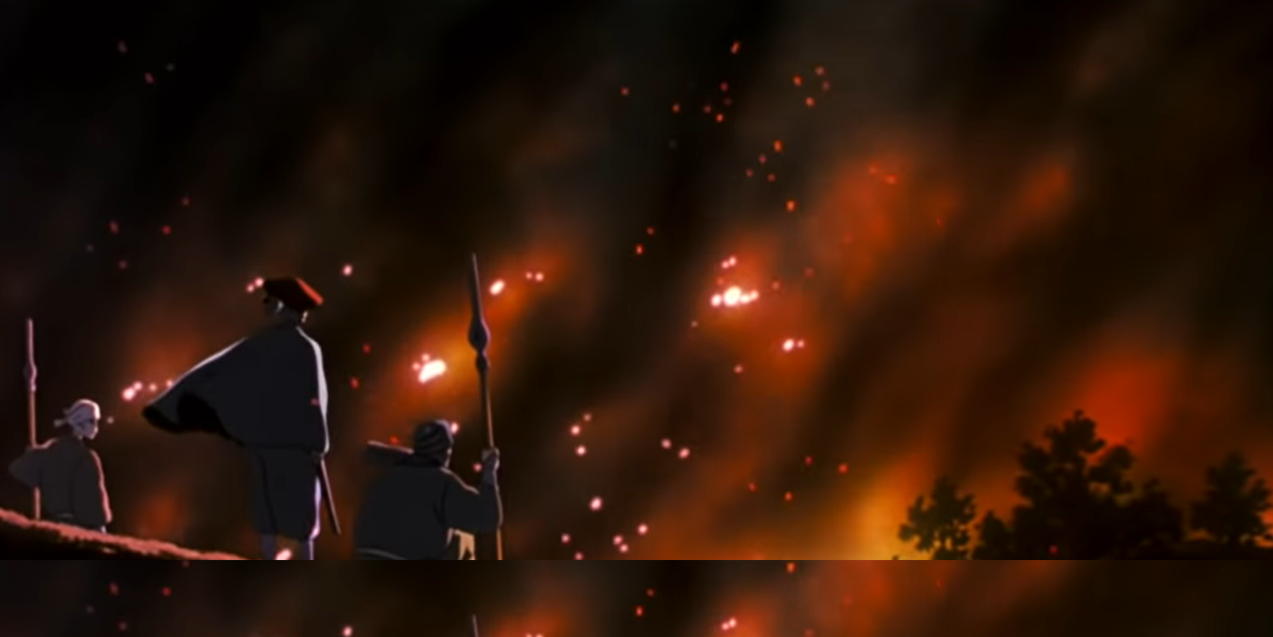 Princess Mononoke fire