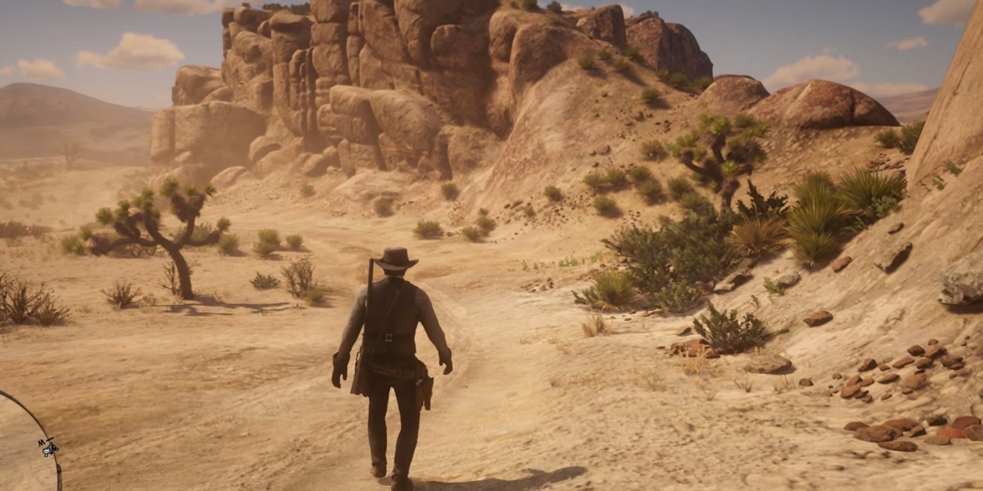 RDR2 walking