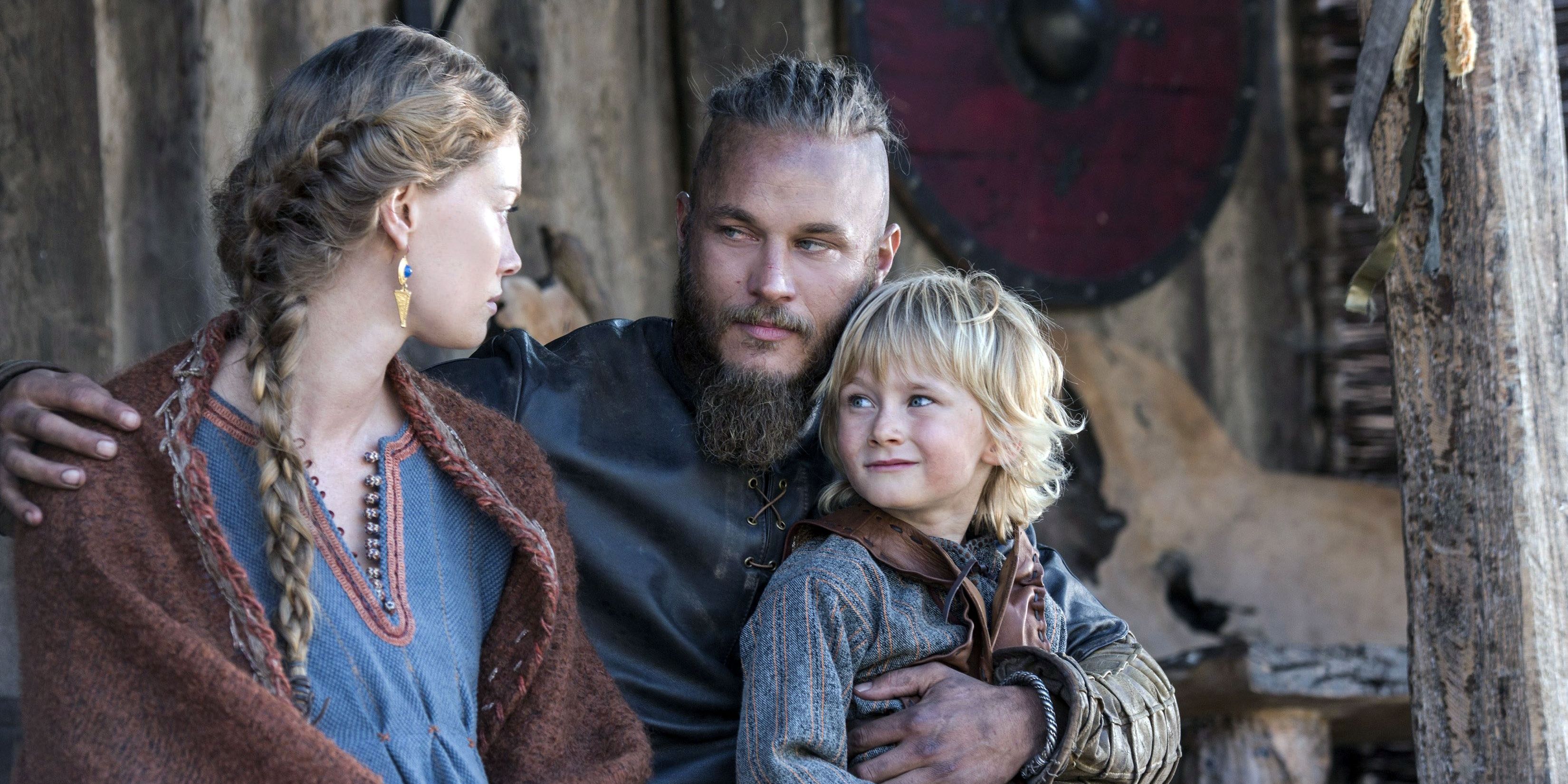 Ragnar and Aslaug in Vikings