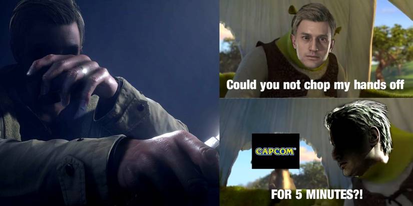 Resident Evil Ethan Winters Meme