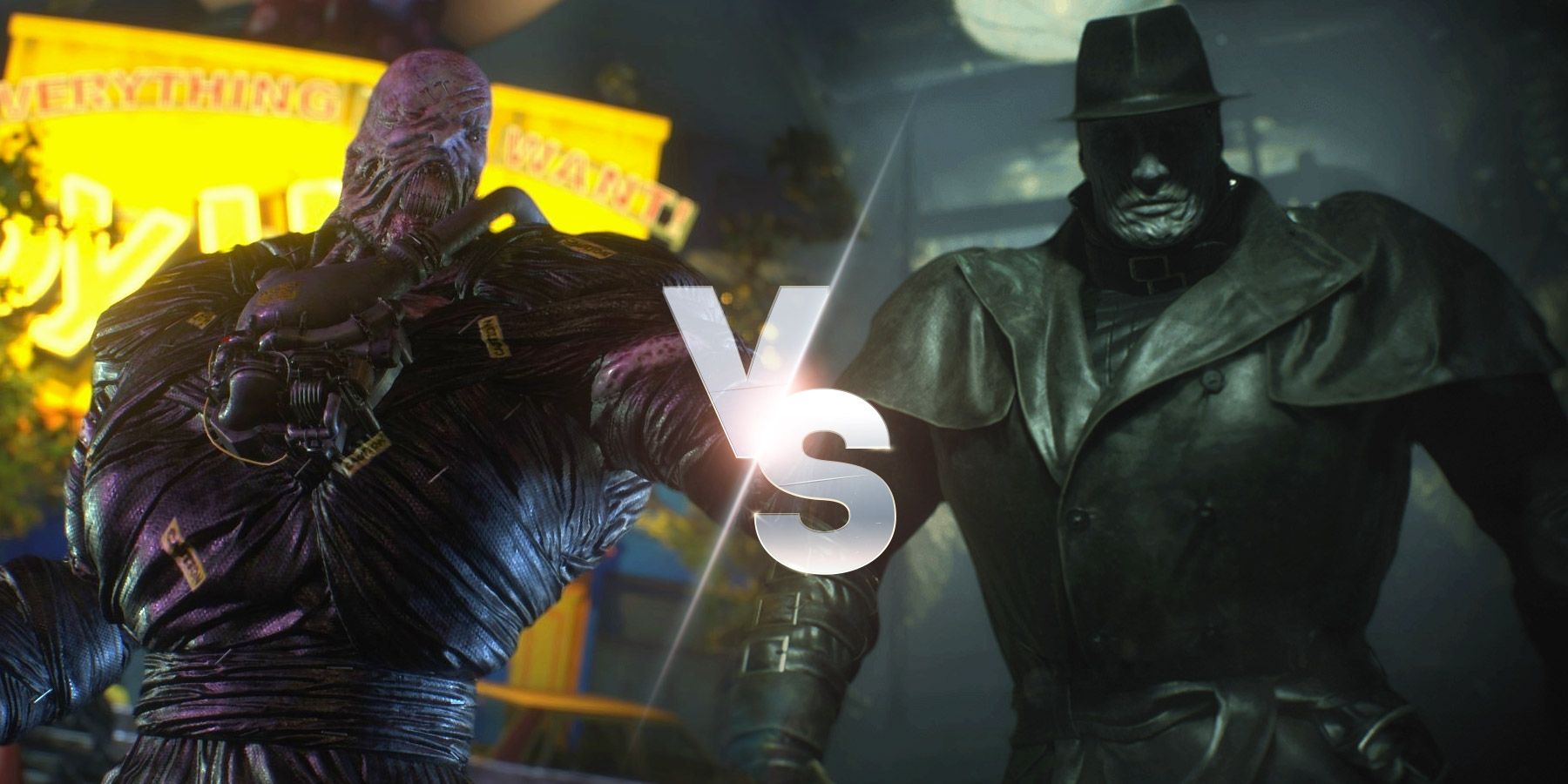 Tyrant Mr X vs Nemesis RE Boss Showdown #residentevil#bosses#re2