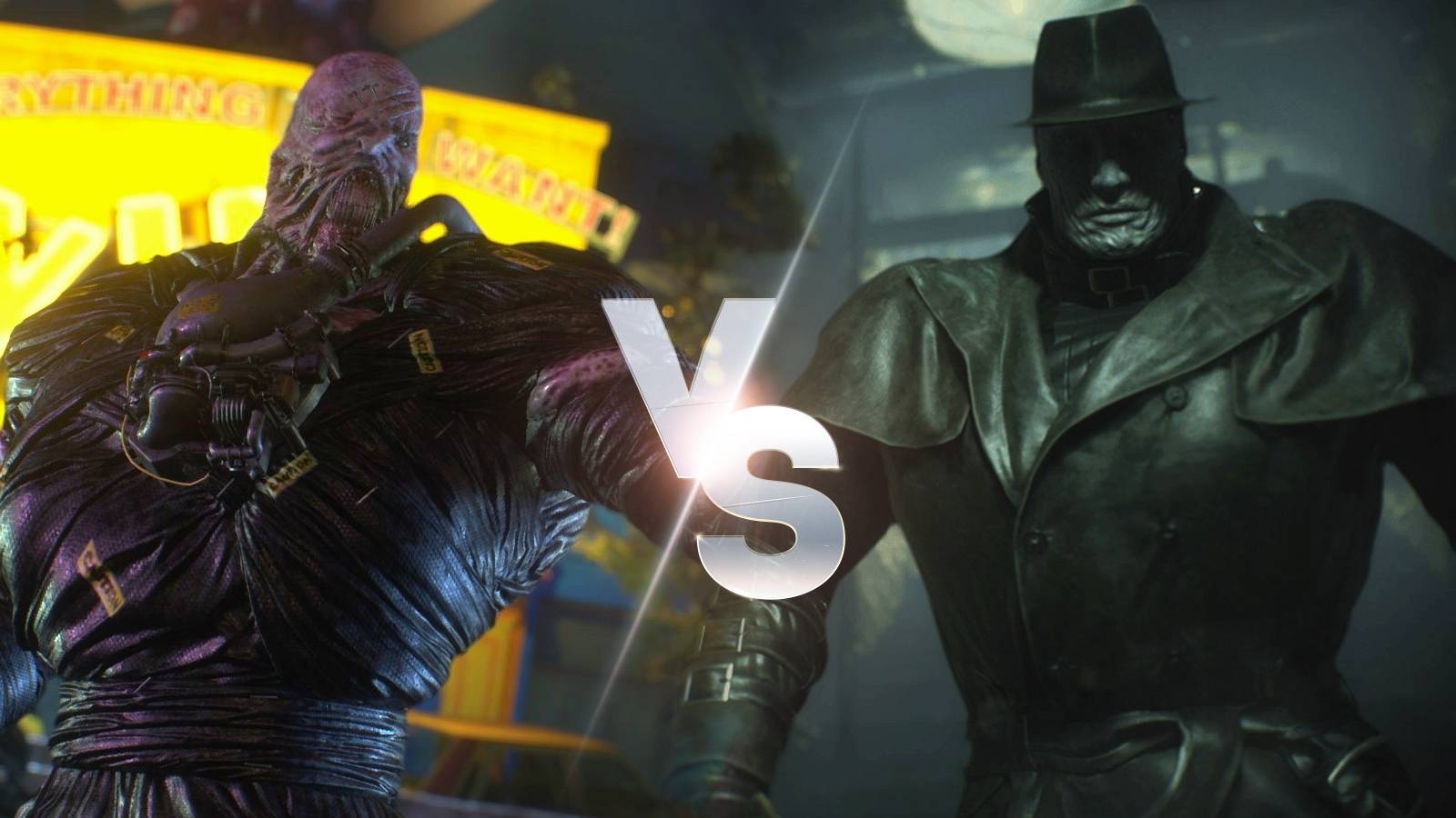 Resident Evil Tyrant vs Nemesis