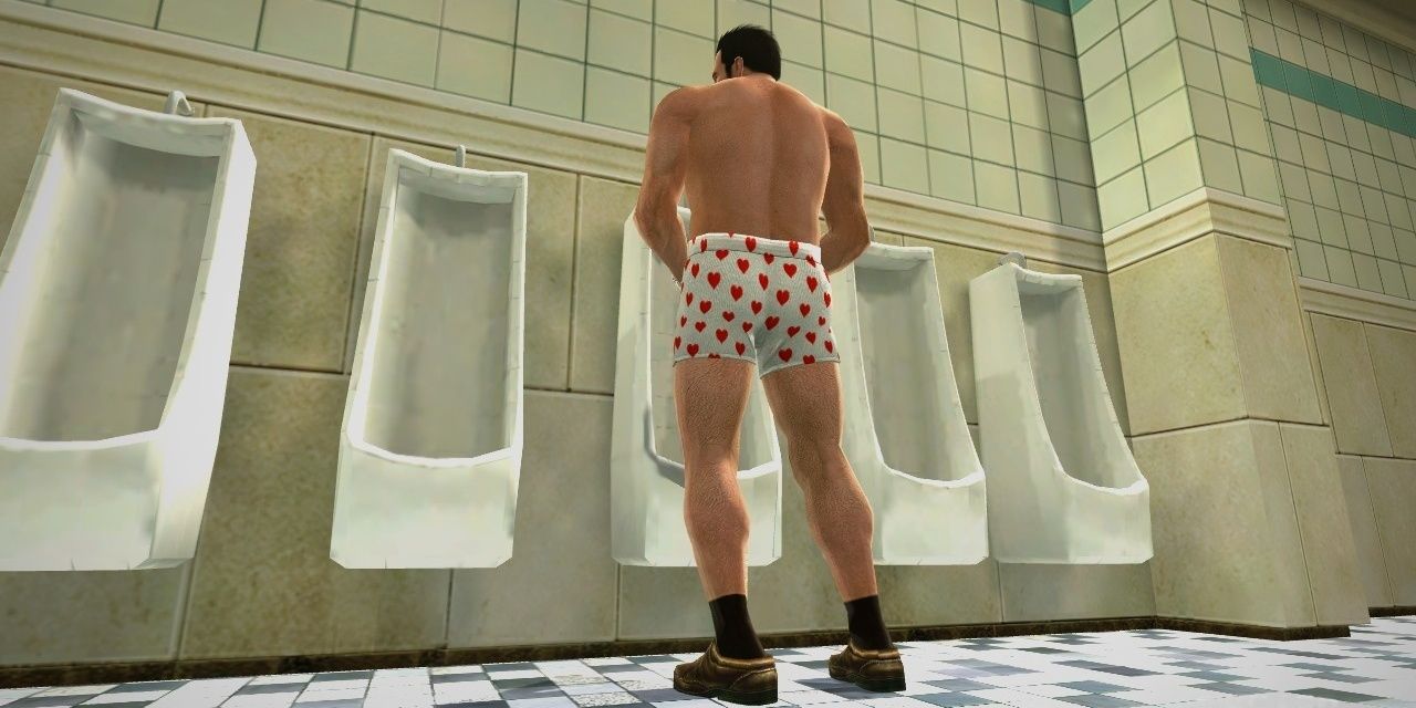 Restroom in Dead Rising