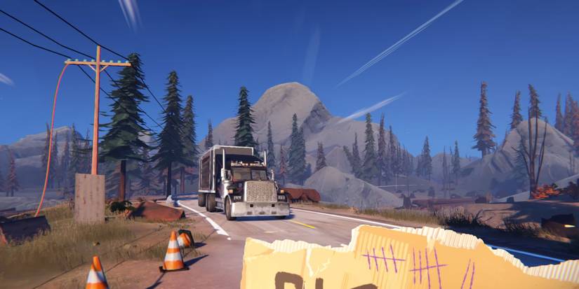 A Hitchhiking Still From Road 96