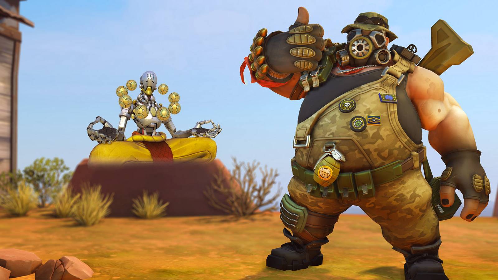 Roadhog Overwatch Zen Characters