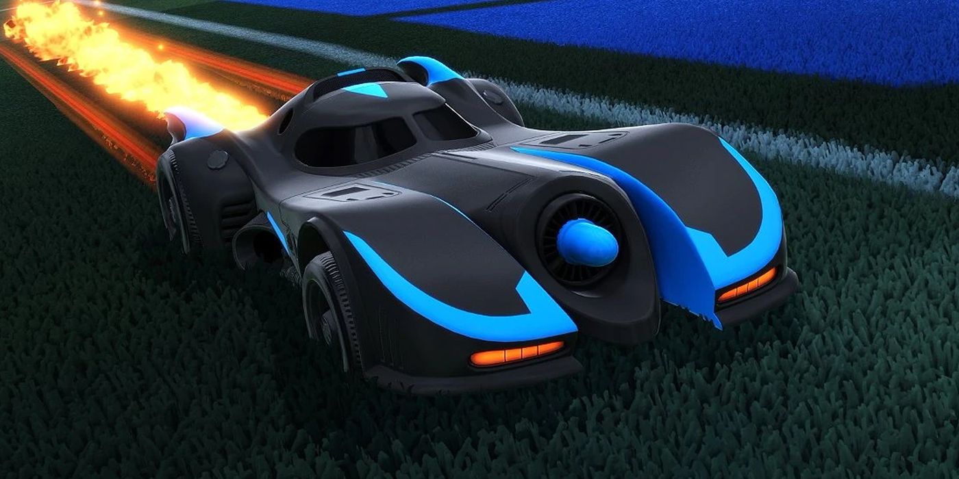 Rocket League Crossover Licensed Cars 1989 Batman