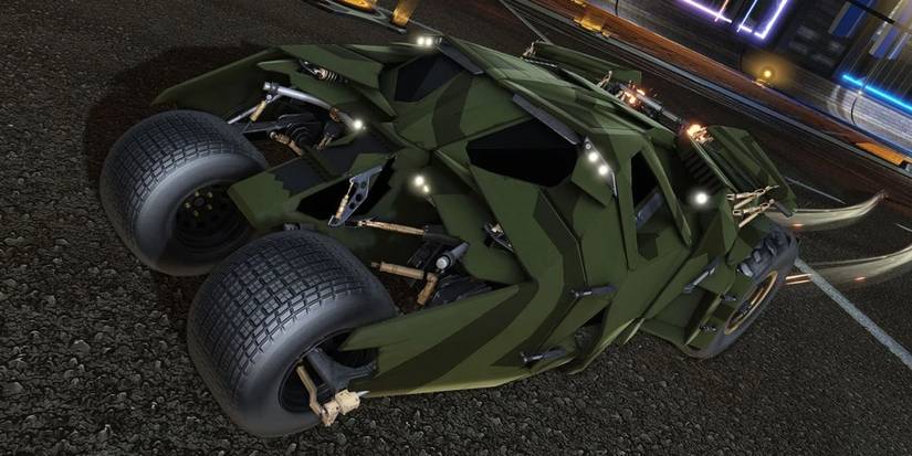 Rocket League Crossover Licensed Cars Dark Knight Batman