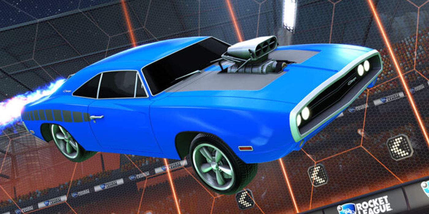 Rocket League Crossover Licensed Cars Dodge Charger Fast Furious