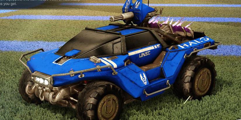Rocket League Crossover Licensed Cars Hogsticker Halo
