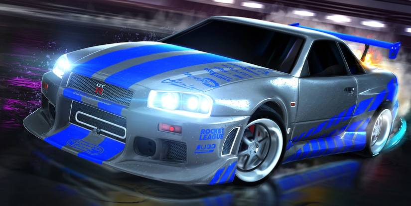Rocket League Crossover Licensed Cars Nissan Skyline Fast Furious