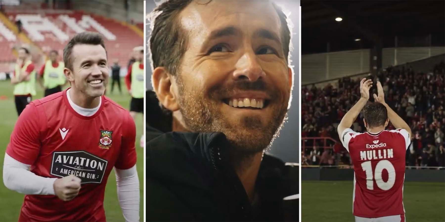 Ryan Reynolds Rob McElhenney Welcome To Wrexham AFC documentary 