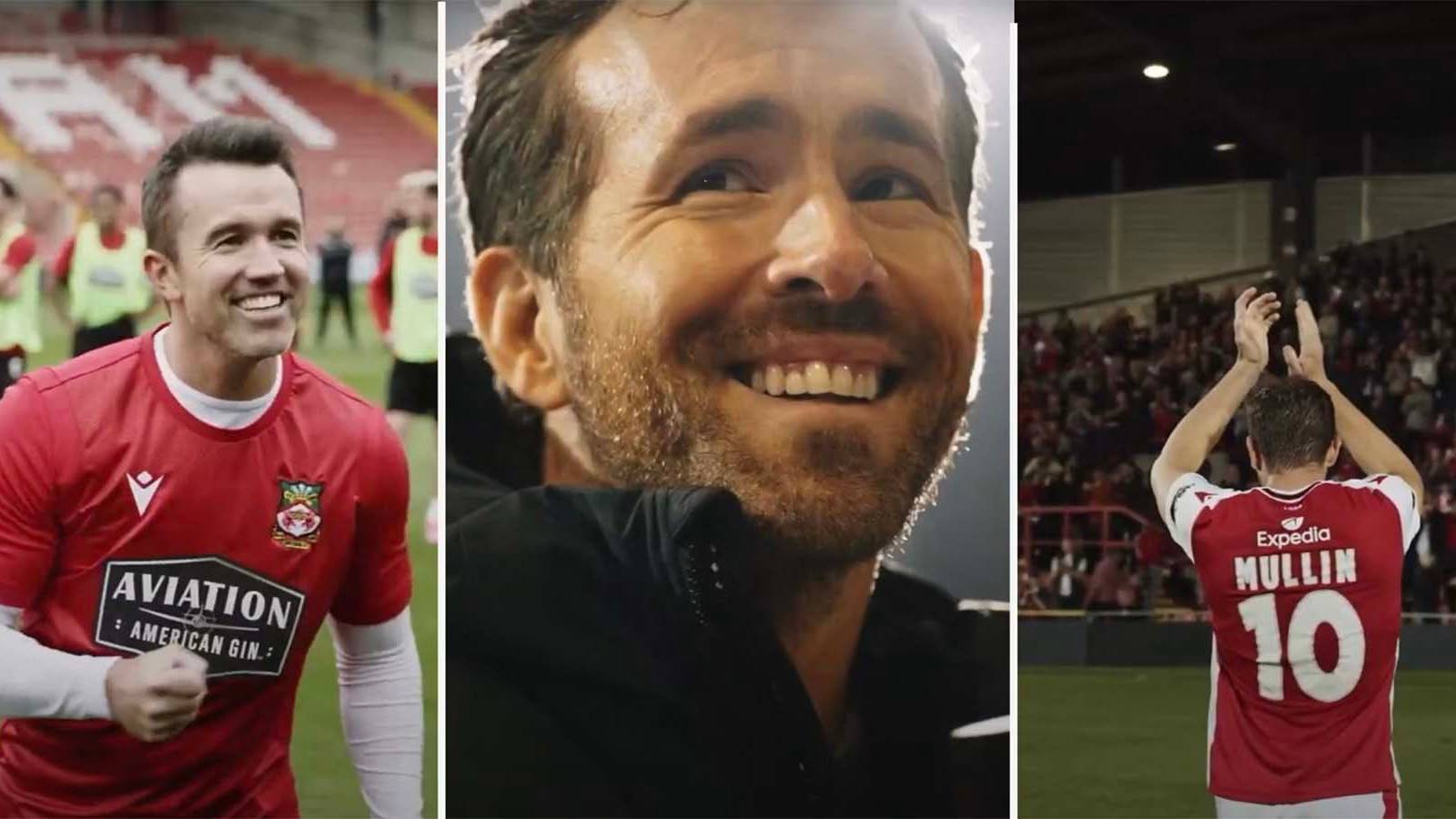 Ryan Reynolds Rob McElhenney Welcome To Wrexham AFC documentary 