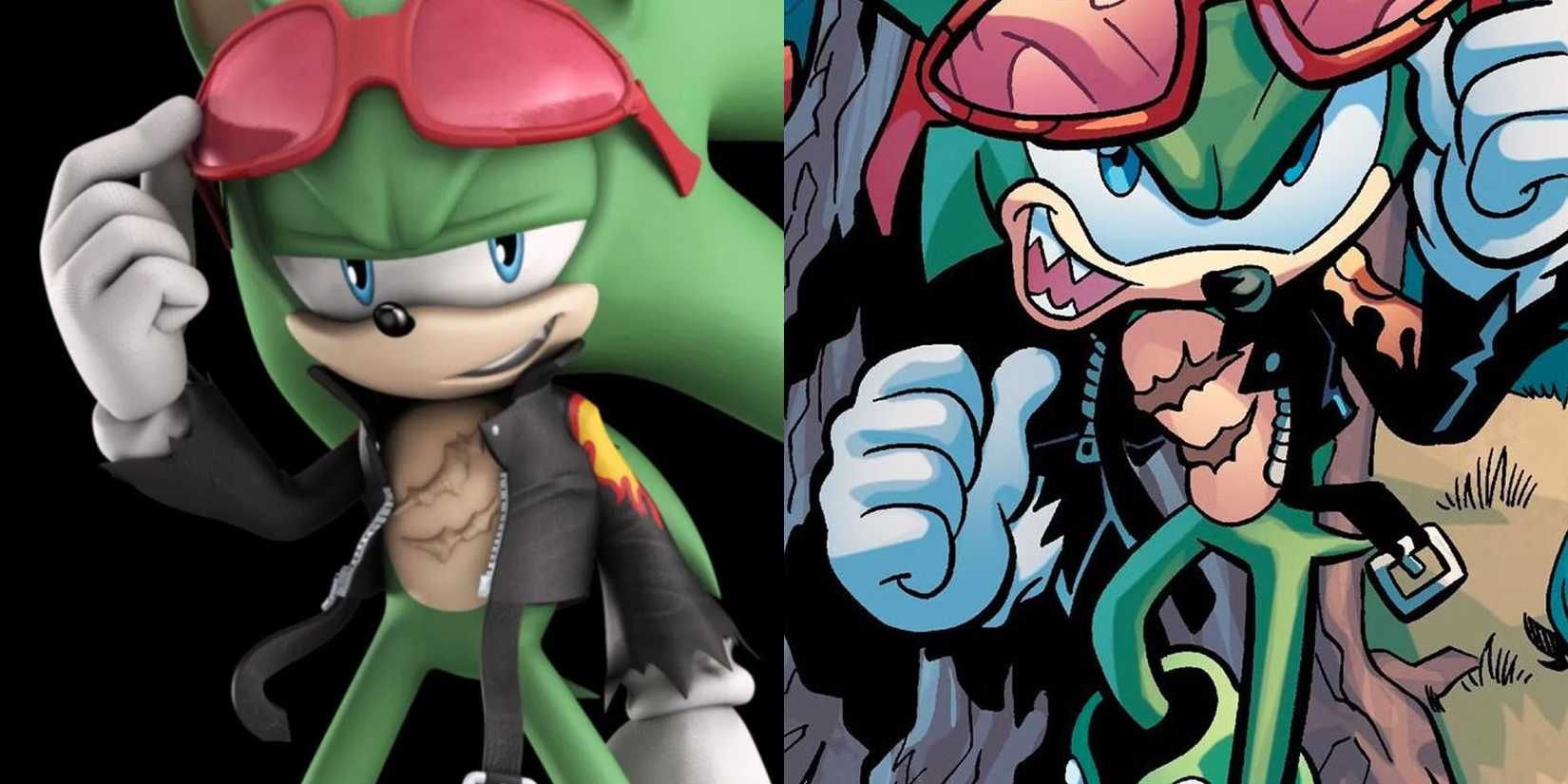 Scourge the Hedgehog in Sonic