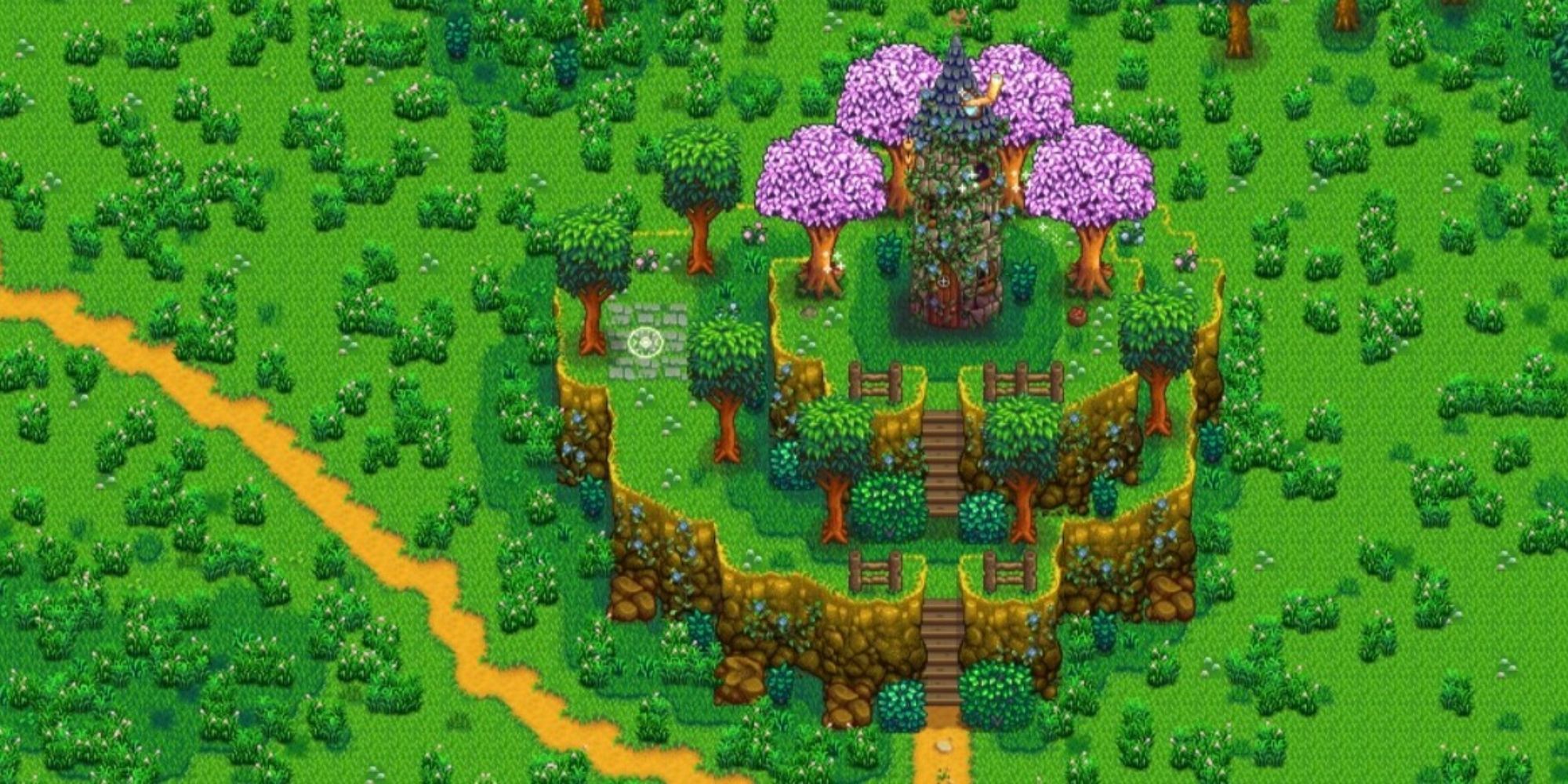 Grampleton Farm in the Stardew Valley Extended Mod