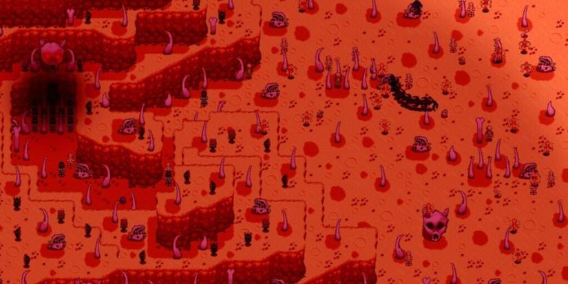 The Crimson Badlands in Stardew Valley