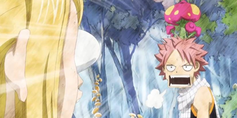 Natsu Eats A Village Screencap from Fairy Tail 