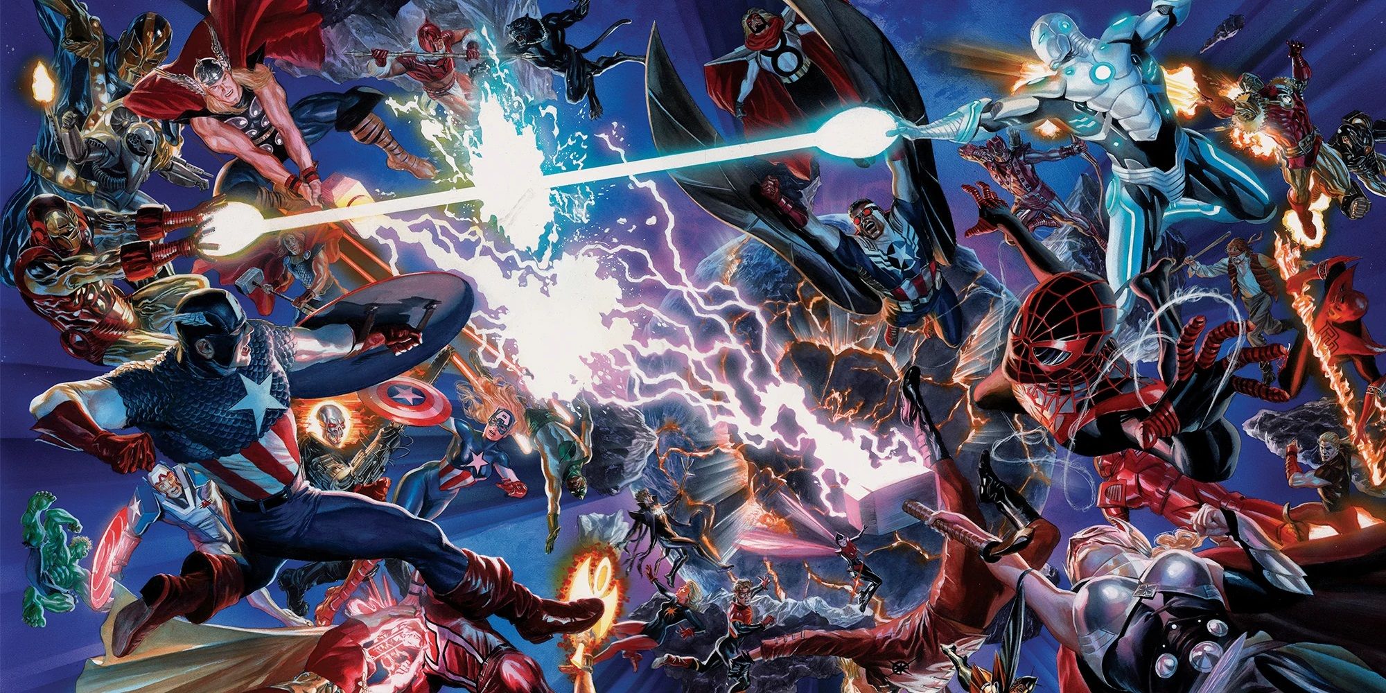 Secret Wars art from Marvel Comics
